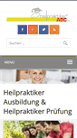 Mobile Screenshot of heilpraktikerausbildung.de